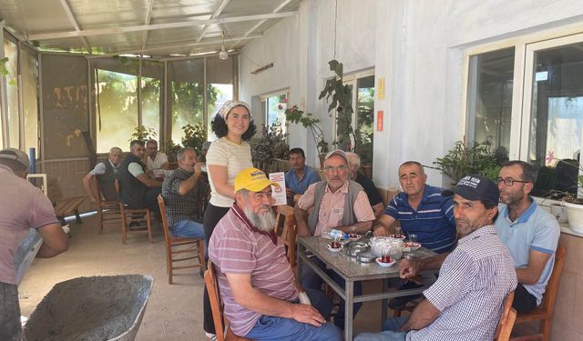 Ezine İlçe Sağlık Müdürlüğünden Köylerde KKKA ve Sıtma Bilgilendirme Seferberliği