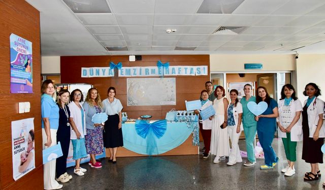 Çanakkale'de Dünya Emzirme Haftası'na farkındalık etkinliği