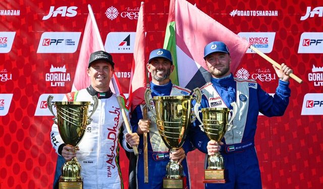 Kırgızistan Grand Prix'sinde kupalar sahiplerini buldu