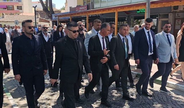 MHP Bayramiç İlçe Kongresi'nde görev Mustafa Kılıç'ın