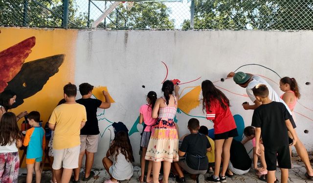 Doğaya Sanat Programı Kazdağları'nda Başladı