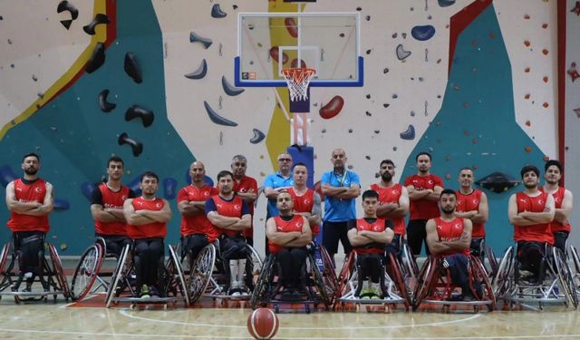 Tekerlekli Sandalye Basketbol A Milli Takımı Dünya Şampiyonası Hazırlıklarına Başladı