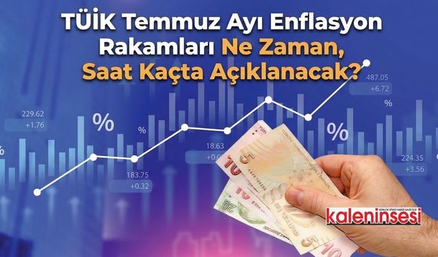 TÜİK Temmuz Ayı Enflasyon Rakamları Ne Zaman, Saat Kaçta Açıklanacak?
