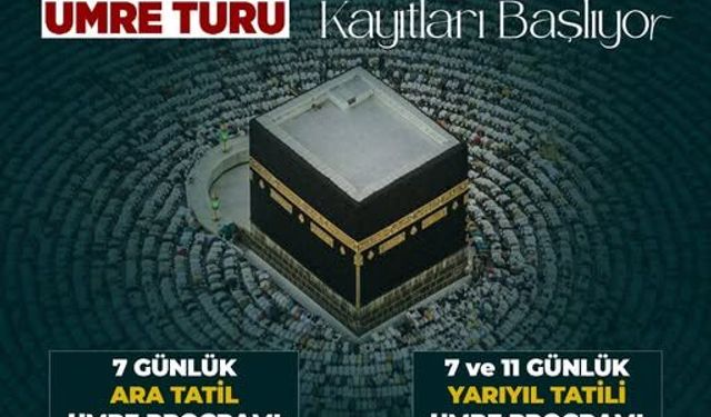 Öğretmen, Öğrenci ve Velilere Özel Umre Programlarında Kayıtlar Başlıyor