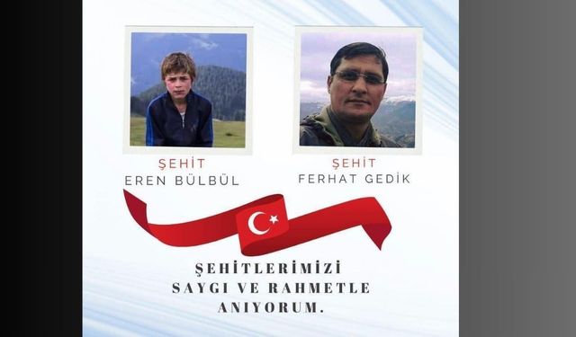 Çanakkale Valiliği’nden Eren Bülbül Ve Ferhat Gedik Mesajı