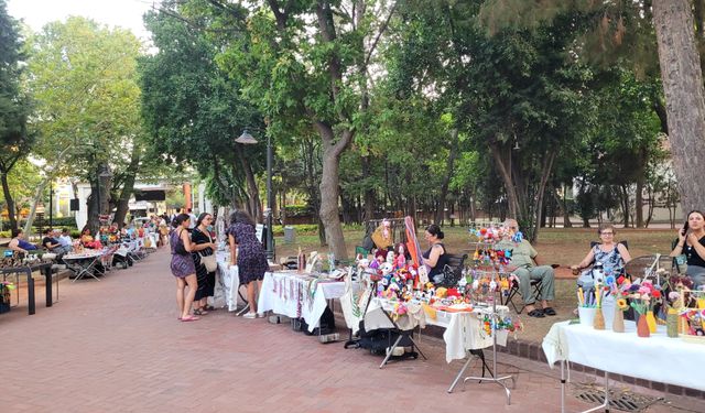Troya Festivali’nde El Emeği Ürünler Halk Bahçesi’nde Görücüye Çıktı