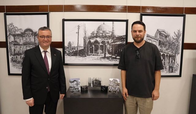 Biga’nın Sokakları Tuvale Taşındı: “Biga Eskizleri” Sergisi Açıldı