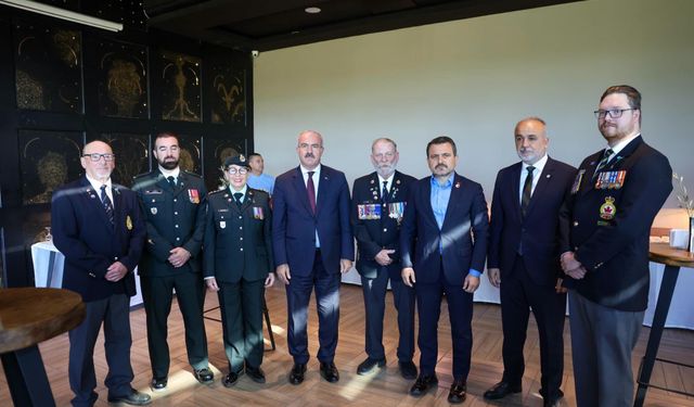 Çanakkale Valisi Toraman, Newfoundland Alayı Anısına Düzenlenen Resepsiyona Katıldı
