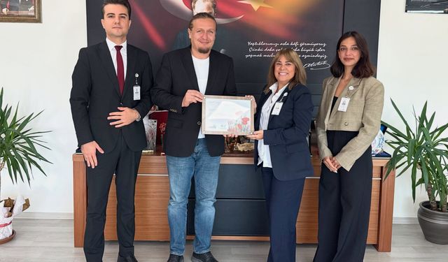 Lapseki’de LÖSEV’den Başkan Öztürk’e teşekkür ziyareti