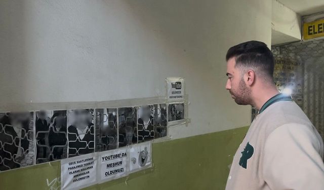 Bursa'da pasaj sahibinden ‘ibretlik' çözüm: Tuvaletini yapanların fotoğrafını tek tek duvara astı