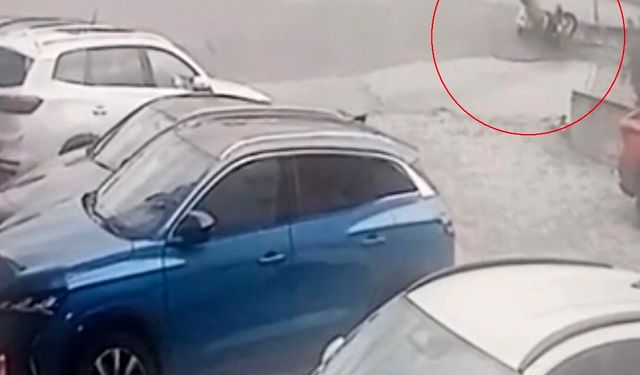 Bursa'da ters yönde ilerleyen motosikletli kaza yaptı!