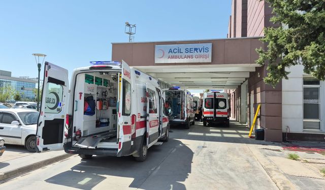 Besni’de çatıdan düşen kişi ağır yaralandı
