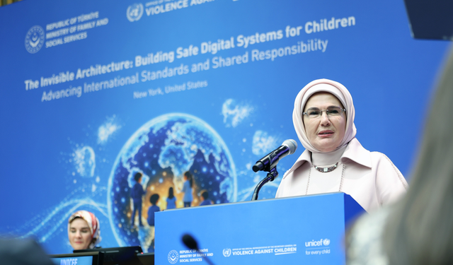 Emine Erdoğan BM’de konuştu: Çocuklar için güvenli dijital dünya çağrısı