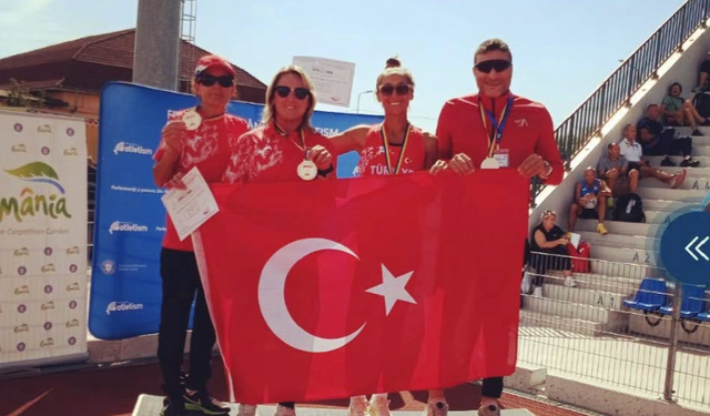 Bigalı öğretmen Belgin Arı’dan Balkan Şampiyonası’nda 4 madalya