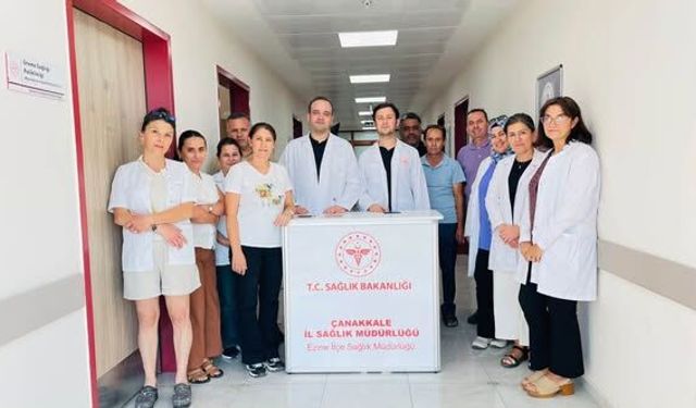 Ezine'de Dünya Lenfoma Günü’nde farkındalık etkinliği düzenlendi