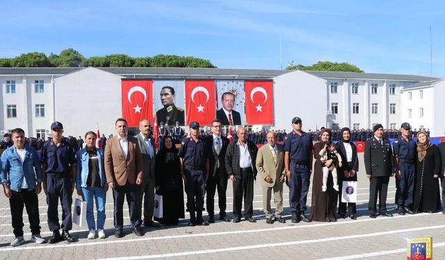 Ezine’de acemi erler yemin etti