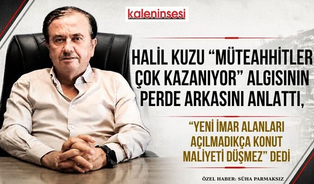 Halil Kuzu: “Çanakkale’nin imar geleceğini bugünden planlamalıyız”
