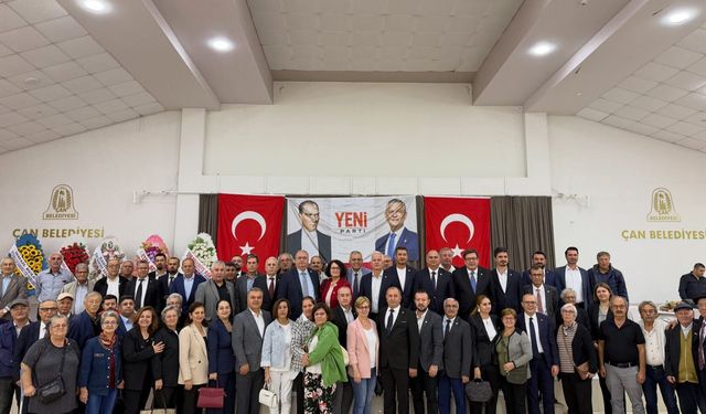 YENİ Parti Çan’da yeni dönem: İlhan Demiral yeniden başkan