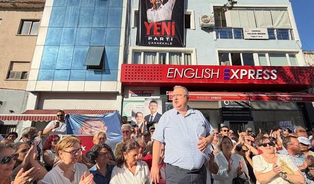Yeni Parti Çanakkale’de il ve merkez ilçe binasını açıyor