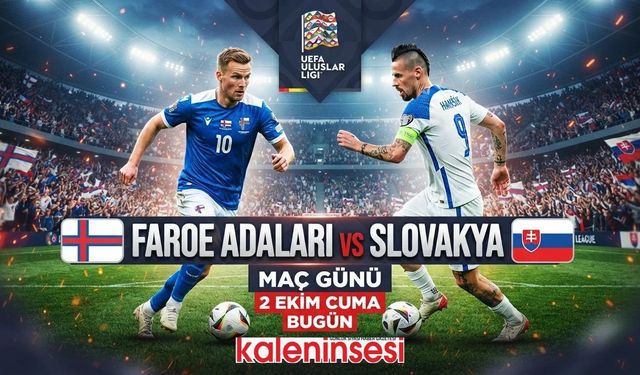 Faroe Adaları Slovakya maçı nerede izlenir, şifresiz canlı hangi kanalda?