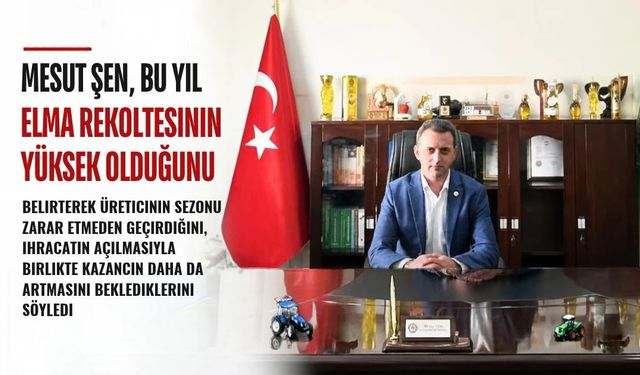 Bayramiç Elmasında Bereketli Hasat, Yüksek Kazanç Beklentisi