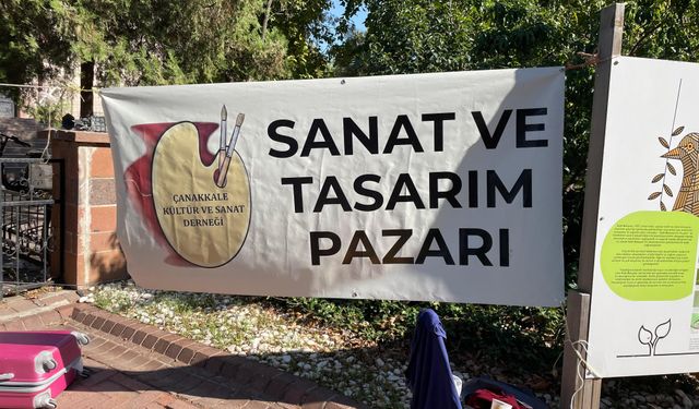 Halk Bahçesi’nde Sanat ve Tasarım Pazarı’na yoğun ilgi