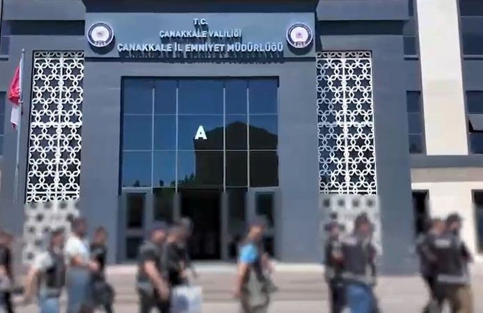 Çanakkale merkezli 11 İlde operasyon; Suç örgütü çökertildi