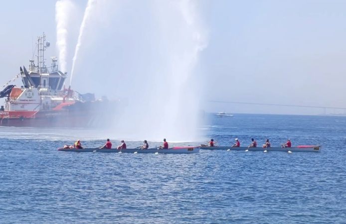 Deniz sporları müsabakaları tamamlandı