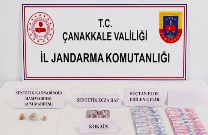 Çanakkale’de uyuşturucu operasyonu: 3 tutuklama!