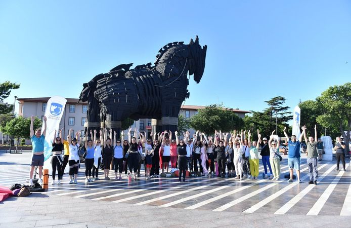 Çanakkale'de güne enerjik bir başlangıç!