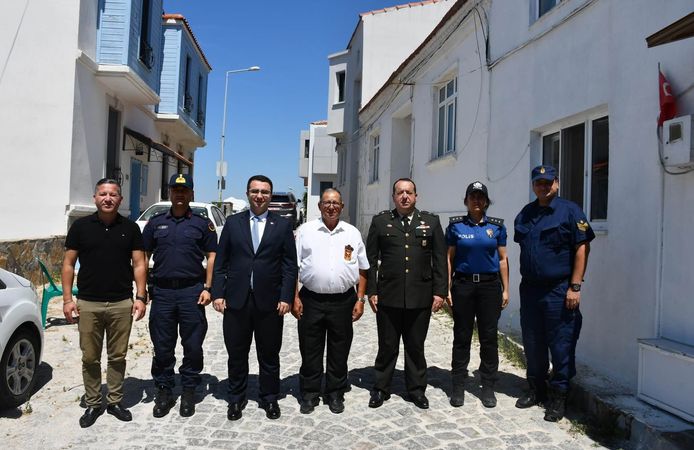 Bozcaada'da 15 Temmuz Demokrasi ve Milli Birlik Günü'nün 10. yılı anıldı