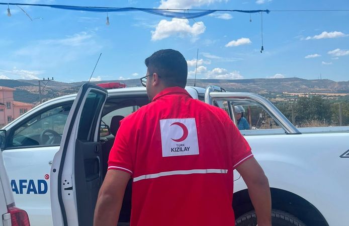 Kızılay'dan Kayıp Vatandaş Arama Çalışmalarına Destek