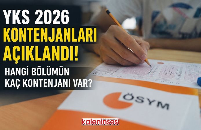 Üniversite Adayları Dikkat! YKS 2026 Kontenjanları Açıklandı