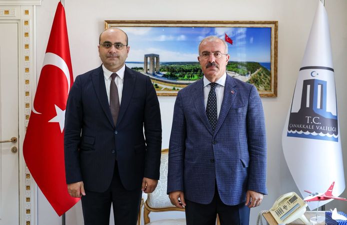 Vali Toraman, önemli isimleri makamında ağırladı