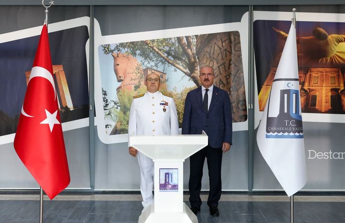 Tuğamiral Birol Orak’tan Vali Toraman’a ilk ziyaret