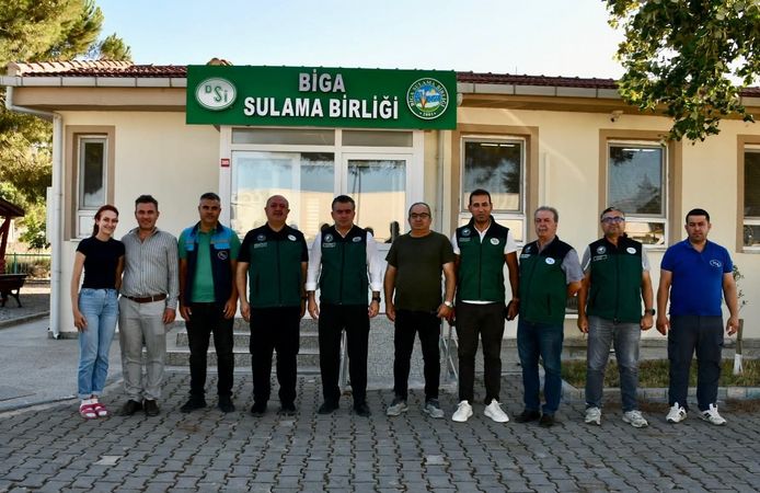 Biga Sulama Birliği'nde sulama projeleri değerlendirildi