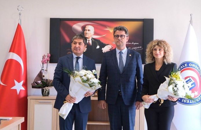 ÇOMÜ Spor Bilimleri Fakültesi’nde devir teslim töreni