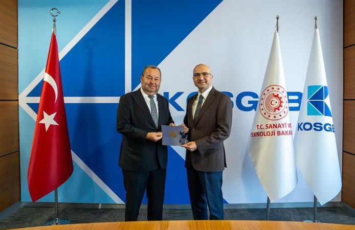 Başkan Doğan'dan KOSGEB Başkanı İbrahimcioğlu’na fuar daveti!