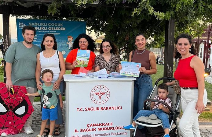 Çanakkale’de Halk Sağlığı Haftası dolu dolu geçiyor