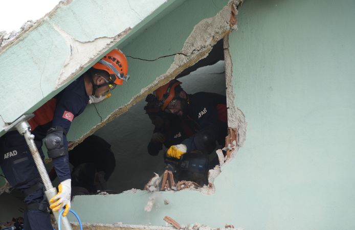 Gümüşhane'de deprem tatbikatı