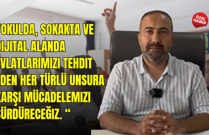 Başkan Resul Can’dan okul güvenliği çağrısı