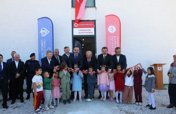 Conkbayırı Mescidi ve 4-6 Yaş Kur’an Kursu hizmete açıldı