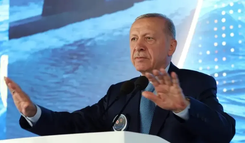 Cumhurbaşkanı Erdoğan; "Tüm denizaltılarımızı 2029 yılına hizmete alarak donanmamızın gücüne güç katacağız”