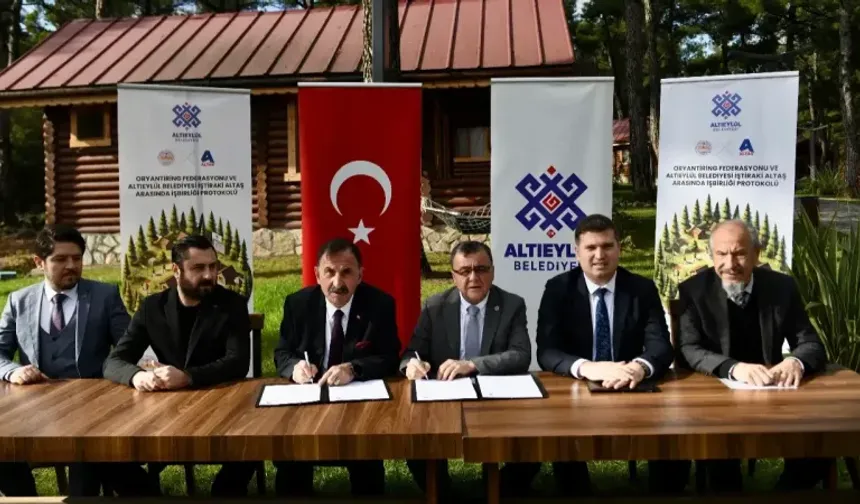 Altıeylül'den Türk oryantring sporu için önemli adım