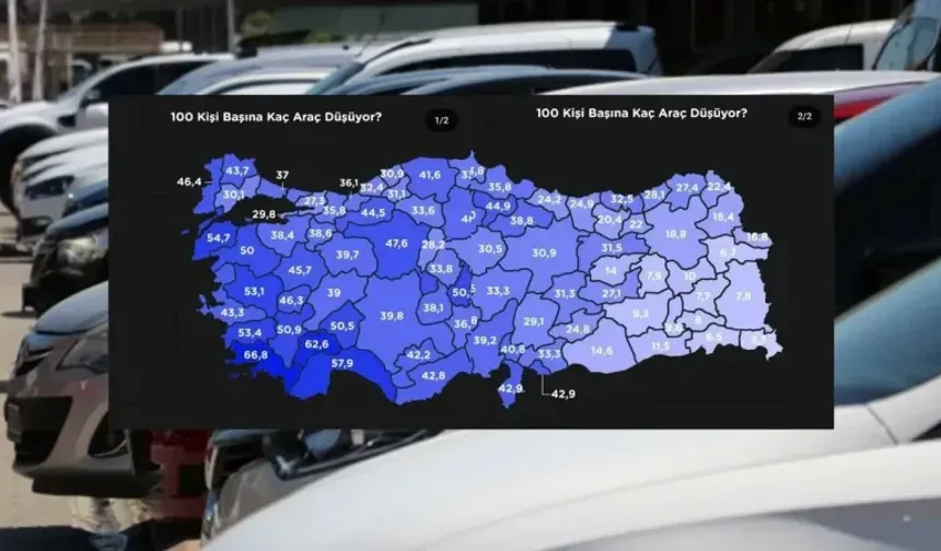 Çanakkale Listede Üç Büyük Şehri Geçiyor: Kişi Başına Kaç Araç Düşüyor? 