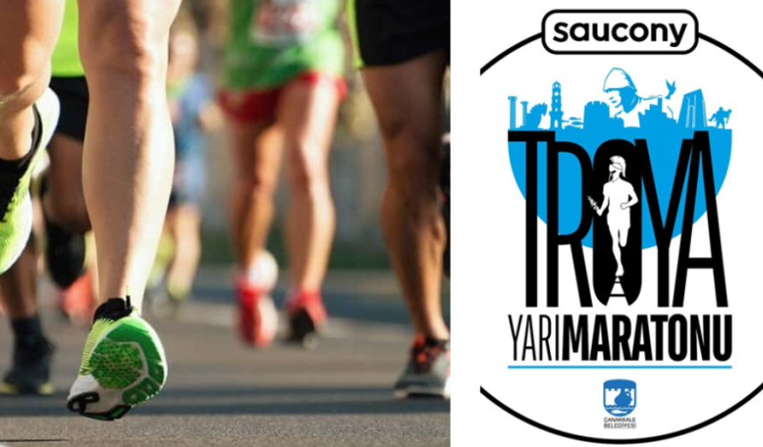 Troya Yarı Maratonu heyecanı başlıyor