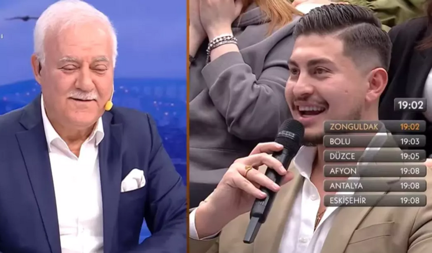 Kısmetse Olur Çağrı Özer Nihat Hatipoğlu'nda! Hocaya sorduğu soru beyin yaktı