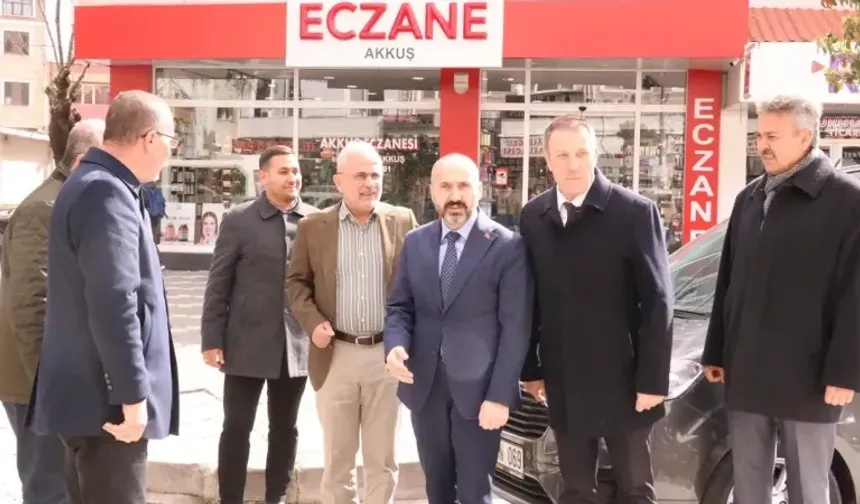 AK Parti Çan İlçe Teşkilatına üst düzey ziyaret