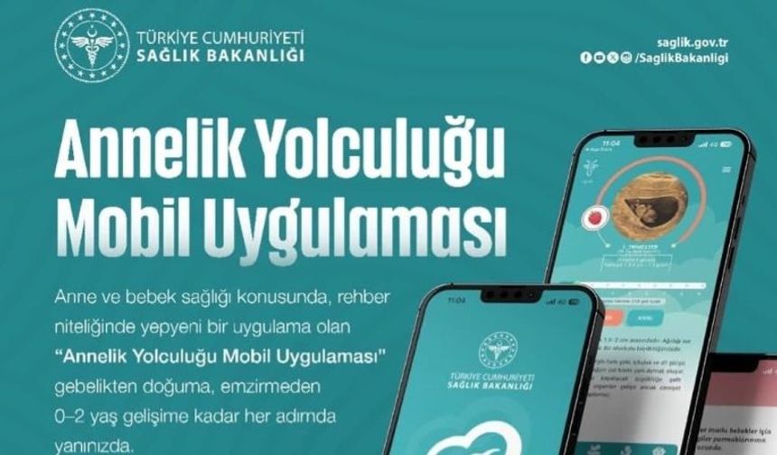 Gelibolu İlçe Sağlık Müdürlüğü, ‘’Annelik Yolculuğu’’ mobil uygulamasını duyurdu
