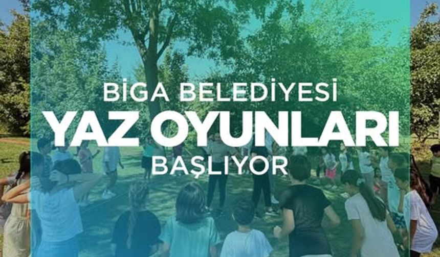 Biga Belediyesi yaz etkinlikleri başlıyor